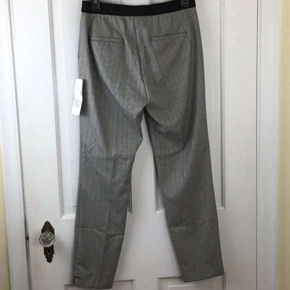 NWT Zara Herringbone Jogger Waist Pants Size M - Picture 8 of 16
